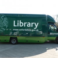 Oxfordshire County Council Mobile Library  vinyl graphics