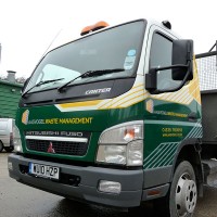 Aasvogel skip lorry - Cab wrap