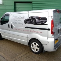 Chubb van - Digital print & vinyl graphics