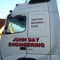 John Day lorries - vinyl graphics