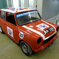 Vinyl graphics to mini for London Sports Club