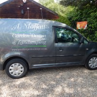 Moffatt Landscaping vinyl graphics